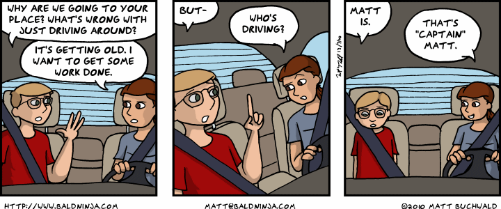 Comic graphic for 2003-07-18: Taking Aim