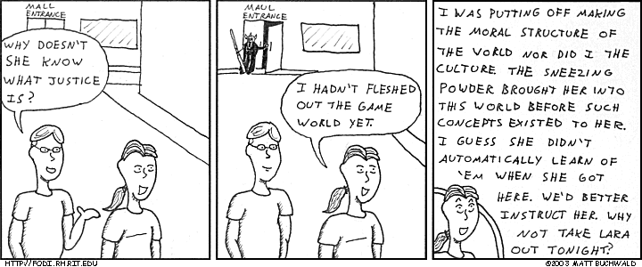 Comic graphic for 2003-07-30: Lacking in Moral Fiber