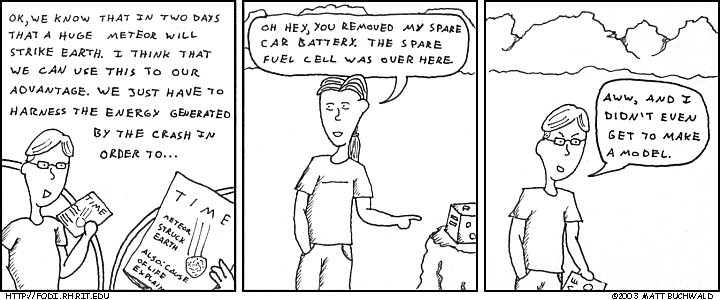 Comic graphic for 2003-08-20: Simplicity
