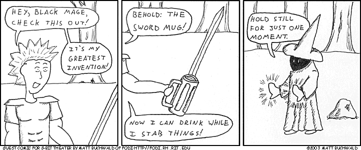 Comic graphic for 2003-09-04: Unseen 8-Bit Guest Comic