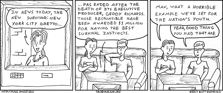 Comic graphic for 2003-09-24: Don't Axe