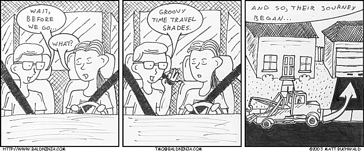 Comic graphic for 2003-10-24: The Journey Begins...