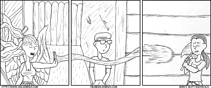 Comic graphic for 2003-10-27: Pinch Hitting