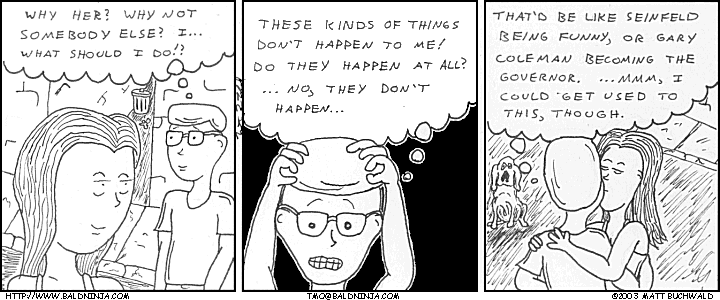 Comic graphic for 2003-12-13: Bridge of Confusion