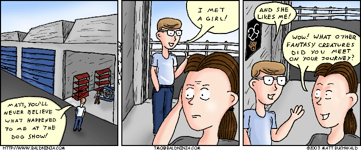 Comic graphic for 2003-12-14: Disbelief