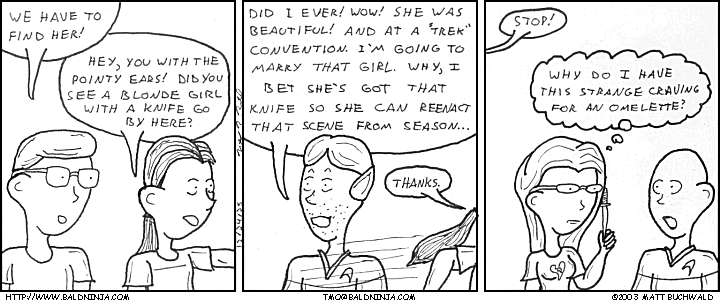 Comic graphic for 2003-12-24: What a Girl Wants