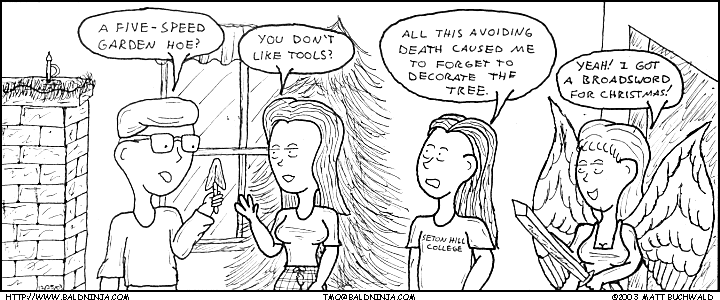 Comic graphic for 2003-12-25: Christmas 2003