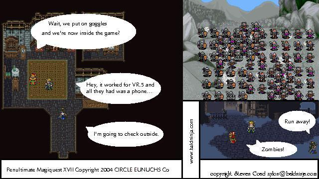 Comic graphic for 2003-12-30: Let the game begin, Trebek