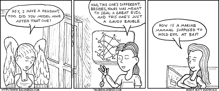 Comic graphic for 2004-01-28: Pendants