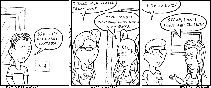 Comic graphic for 2004-01-30: Plastic Expressions
