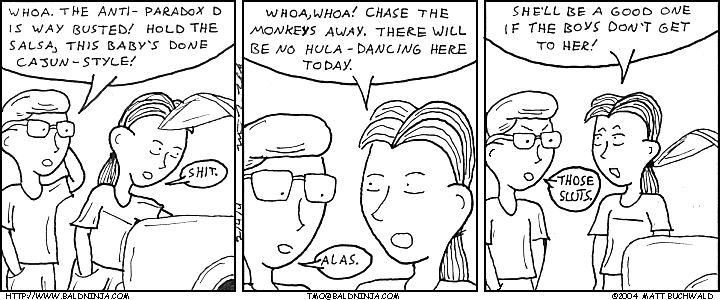 Comic graphic for 2004-02-04: Shifting