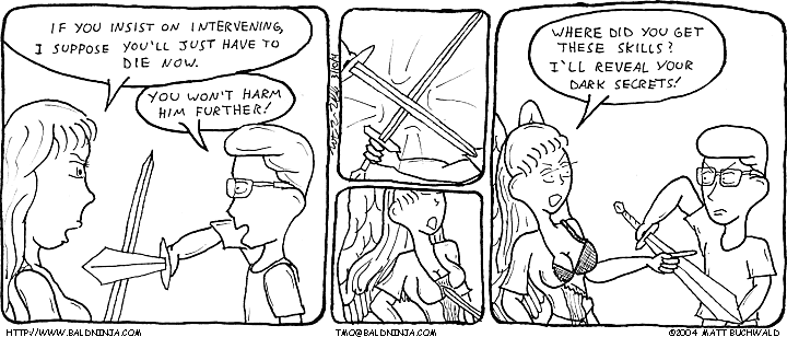 Comic graphic for 2004-03-14: Fanservice