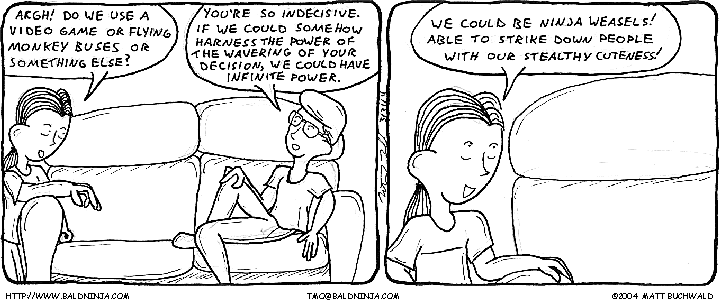 Comic graphic for 2004-03-31: Indecision Powersource
