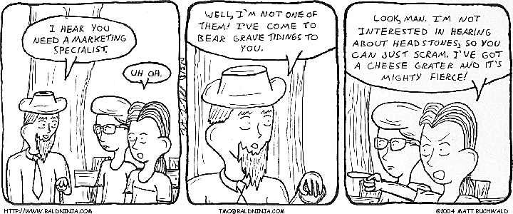 Comic graphic for 2004-04-02: For Prophet