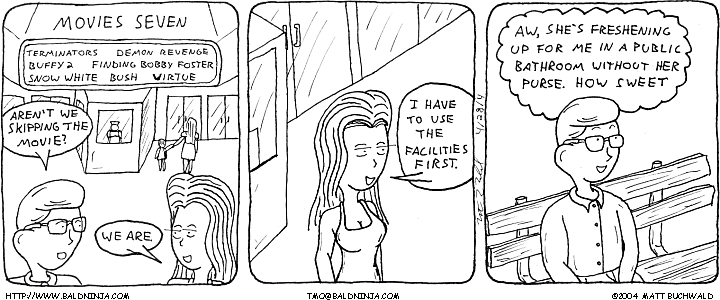 Comic graphic for 2004-04-28: Rest Stop