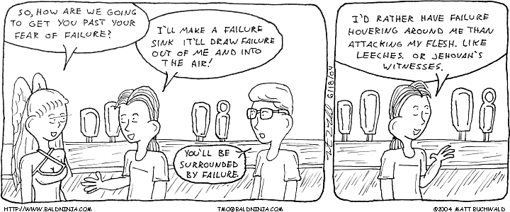 Comic graphic for 2004-06-18: Failure Sink