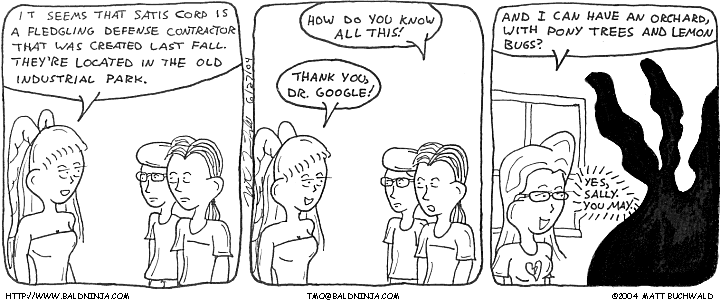 Comic graphic for 2004-06-27: Bid Time Bonanza