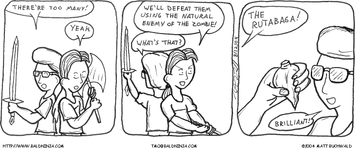 Comic graphic for 2004-08-12: The Power of Produce