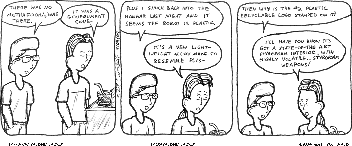 Comic graphic for 2004-09-04: Building Materials