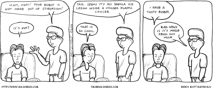 Comic graphic for 2004-09-06: I Scream For...