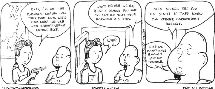 Comic graphic for 2004-09-24: It's True, You Know