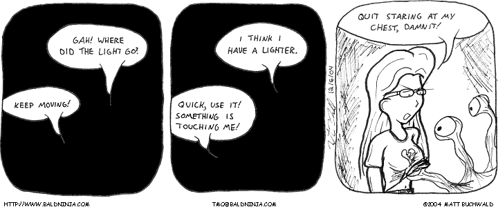 Comic graphic for 2004-12-06: Lights Out