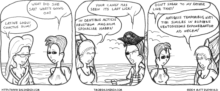 Comic graphic for 2004-12-12: In Latin Where Available
