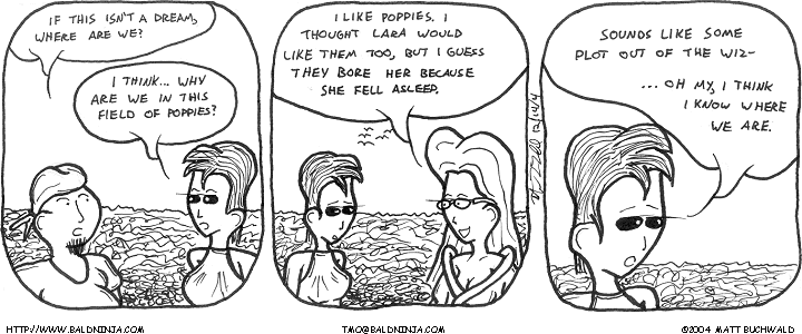 Comic graphic for 2004-12-14: Go To Sleep, My Little Pretty