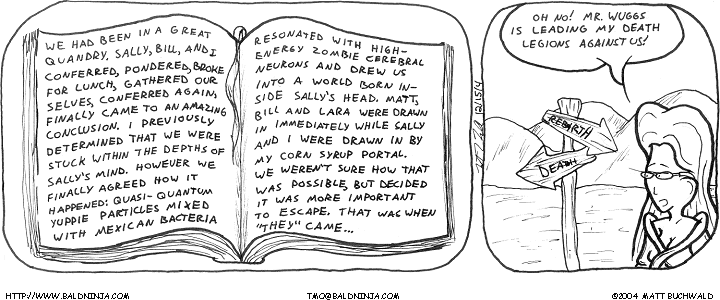 Comic graphic for 2004-12-15: Exposition Skimming