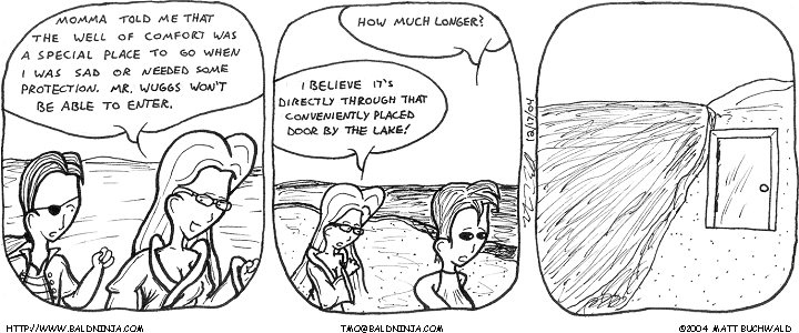 Comic graphic for 2004-12-17: Not Intentionally a Dark Tower Reference