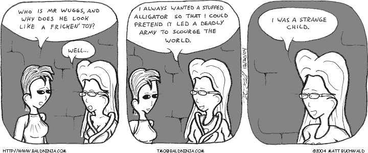 Comic graphic for 2004-12-20: Explaining the Nemesis