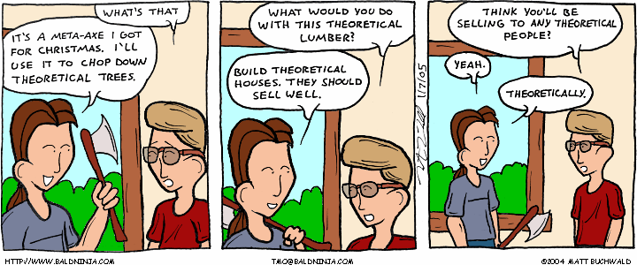 Comic graphic for 2005-01-07: Strange Gifts