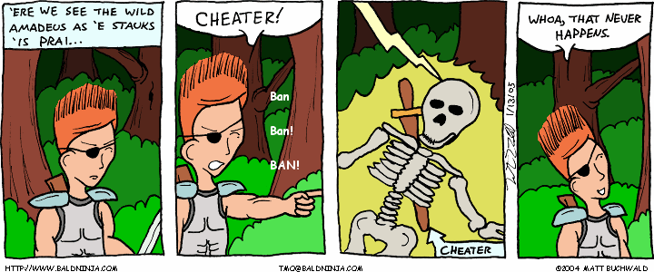 Comic graphic for 2005-01-13: LORD Week: Amadeus