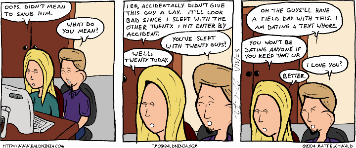 Comic graphic for 2005-01-15: LORD Week: Queens of Lays