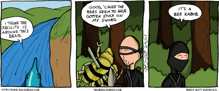 Comic graphic for 2005-02-04: Mutant Barbecue