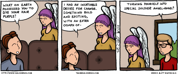 Comic graphic for 2005-03-01: Secret Anime Identity