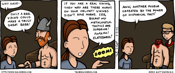 Comic graphic for 2005-03-03: Alternate Victory Condition
