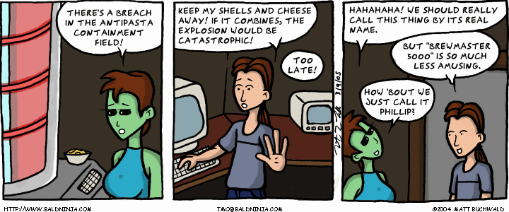 Comic graphic for 2005-03-09: Family Bonding