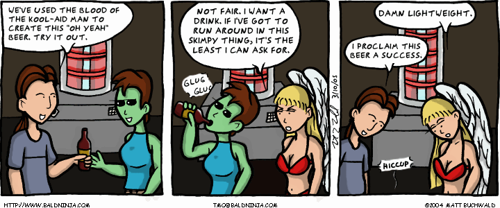 Comic graphic for 2005-03-10: Underage Drinking