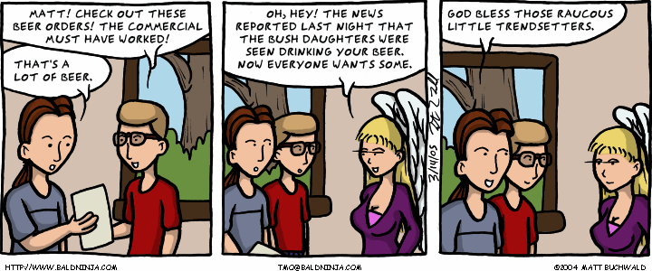 Comic graphic for 2005-03-14: Successfullication