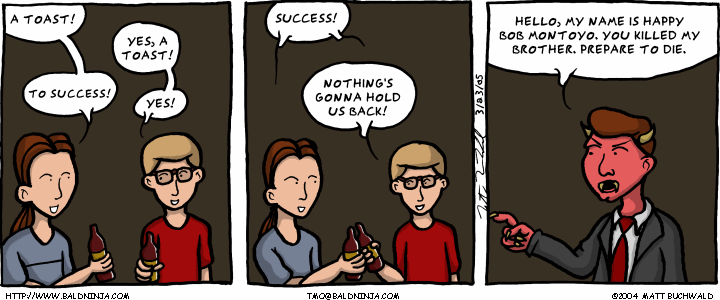 Comic graphic for 2005-03-23: Would You Like Eggs With That?