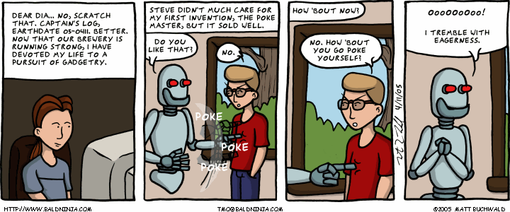 Comic graphic for 2005-04-11: A New Beginning