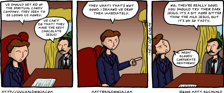 Comic graphic for 2005-06-28: Poor Taste