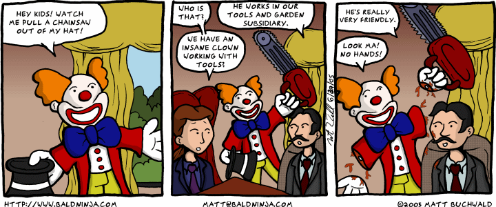 Comic graphic for 2005-06-29: Employee Diversity