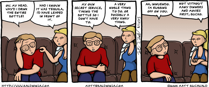 Comic graphic for 2005-08-12: Innuendo