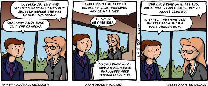 Comic graphic for 2005-09-22: Untold Idea