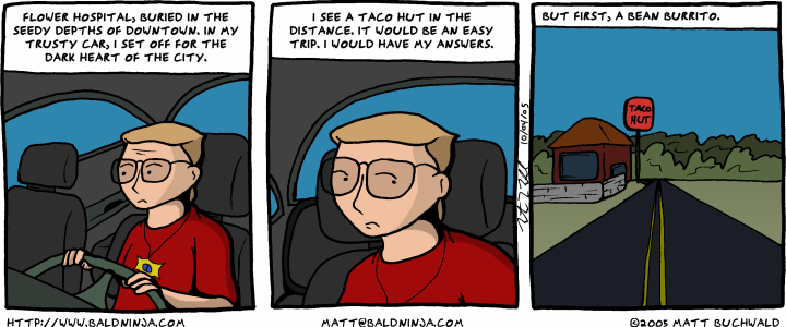 Comic graphic for 2005-10-04: Journey
