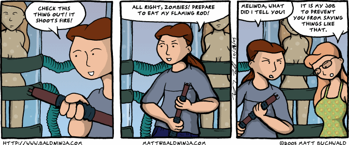 Comic graphic for 2005-10-24: Tool of Power