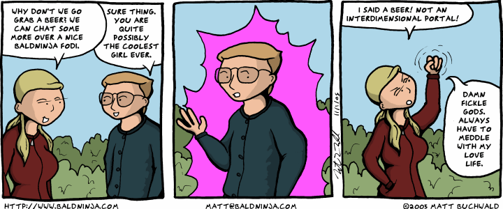 Comic graphic for 2005-11-01: Star-Crossed