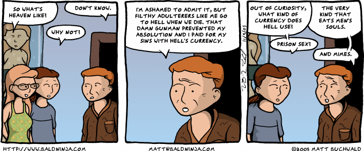 Comic graphic for 2005-11-09: Currency